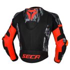 Seca SRS II Bőrkabát FEKETE/FLUO PIROS