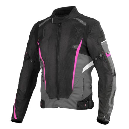 Seca Airflow II Lady Pink-Black City Motoros kabát